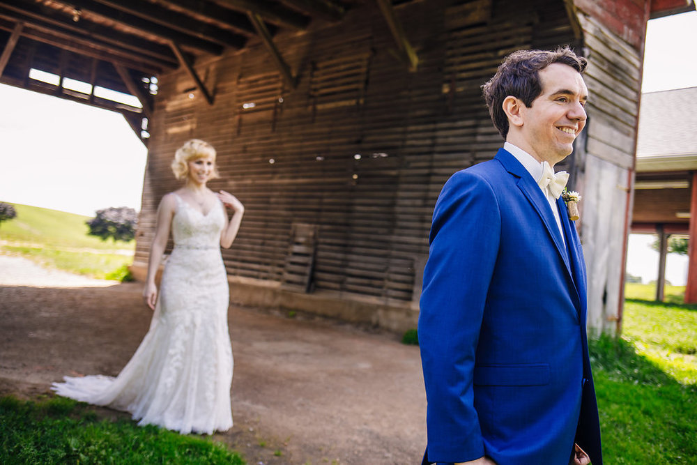brielle-davis-events-photography-by-brea-linganore-winery-james-sarah-wedding-bride-and-groom-approaching-first-look.jpg
